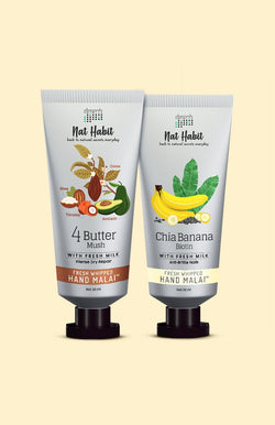 4 Butter Mush + Chia Banana Biotin - Nat Habit