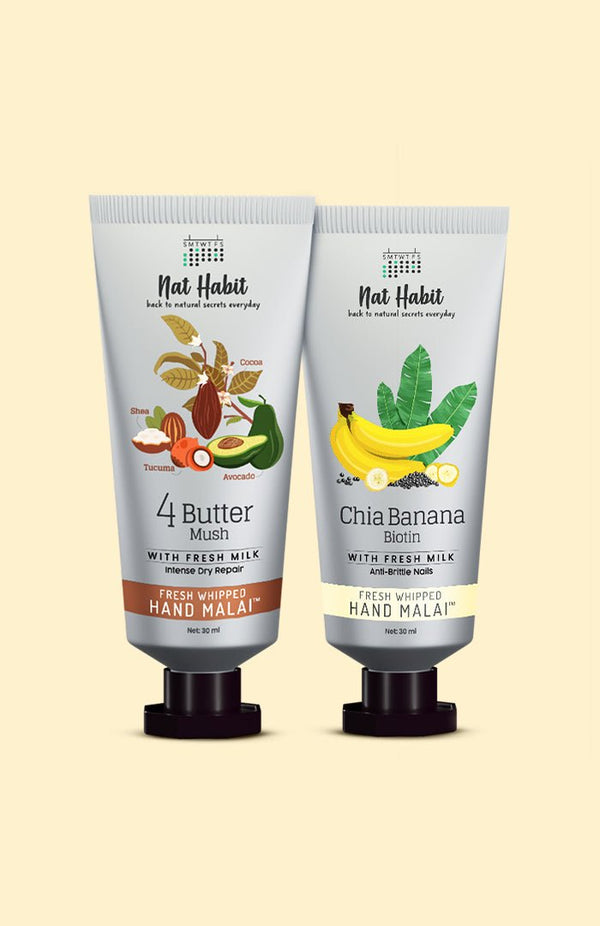 4 Butter Mush + Chia Banana Biotin - Nat Habit