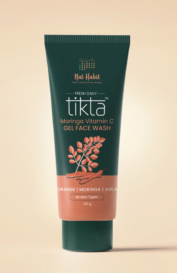 <strong>Moringa Vit-C Tikta<br>Gel Face Wash</strong> <br><i>for All Skin Types</i>