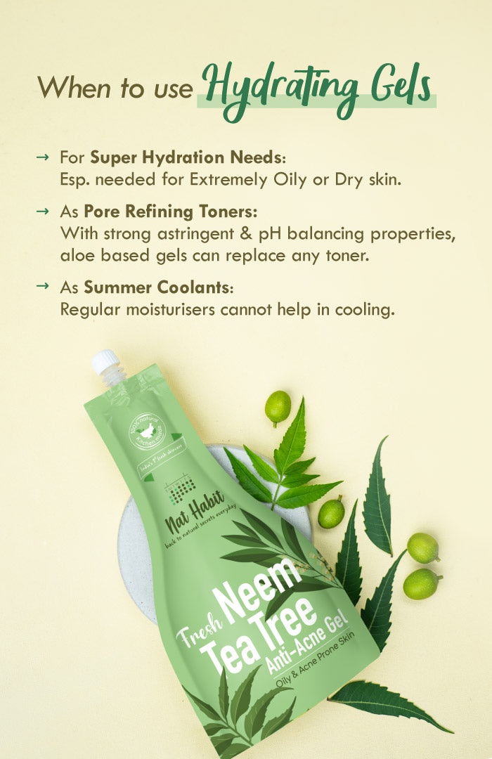 <strong>Fresh Neem TeaTree Anti-Acne Gel </strong><br><i>Oily & Acne Prone Skin</i>