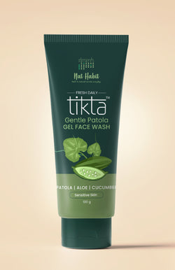 <strong>Gentle Patola Tikta <br>Gel Face Wash</strong> <br><i>for Sensitive Skin</i>
