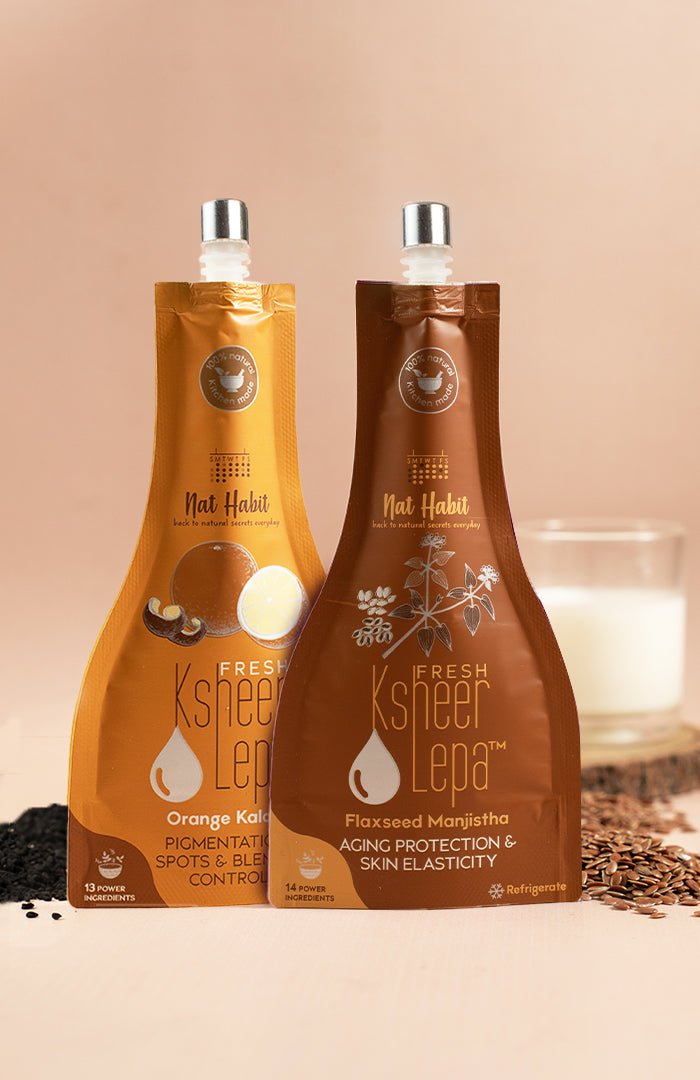 Flaxseed Manjistha + Orange Kalonji - Nat Habit
