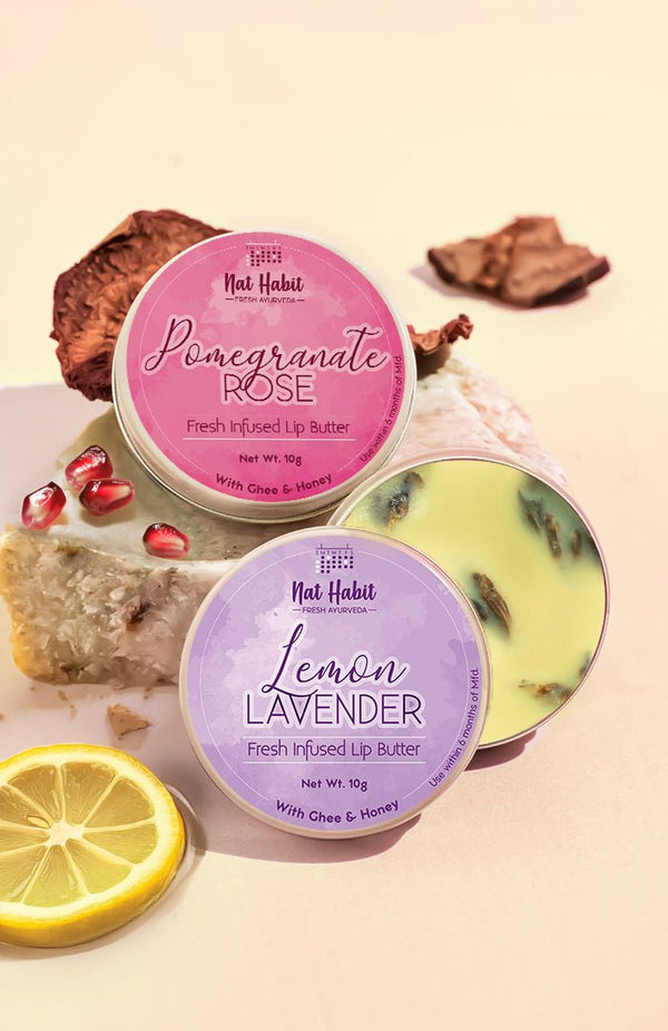 Lemon Lavender + Pomegranate Rose - Nat Habit
