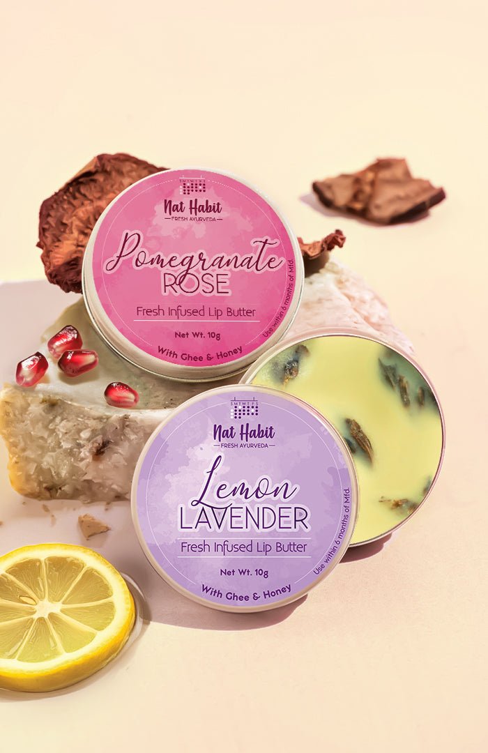 Lemon Lavender + Pomegranate Rose - Nat Habit