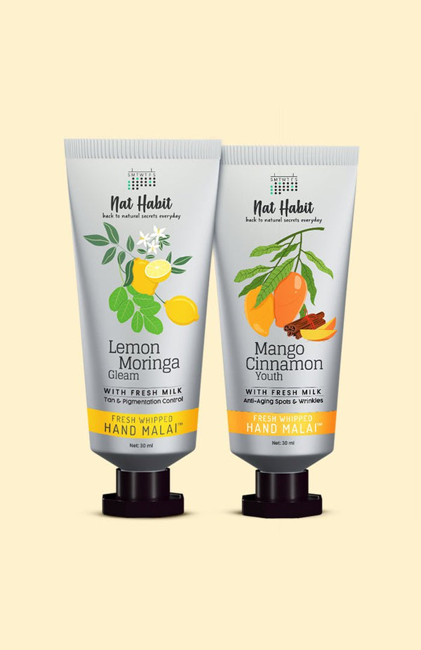 Lemon Moringa Gleam + Mango Cinnamon Youth - Nat Habit