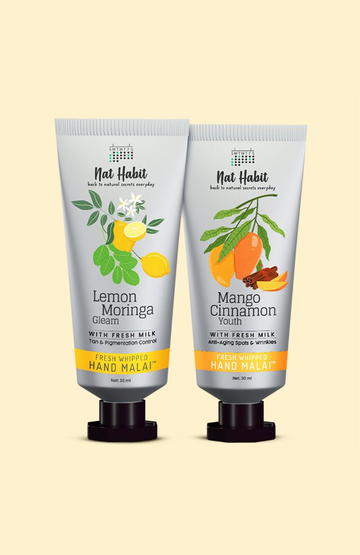 Lemon Moringa Gleam + Mango Cinnamon Youth - Nat Habit