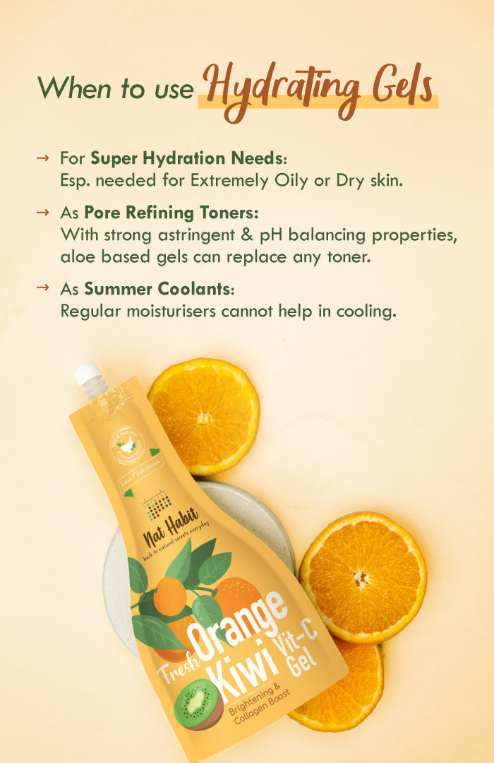 <strong>Fresh Orange Kiwi Vit-C Gel </strong><br><i>Brightening & Collagen Boost</i>