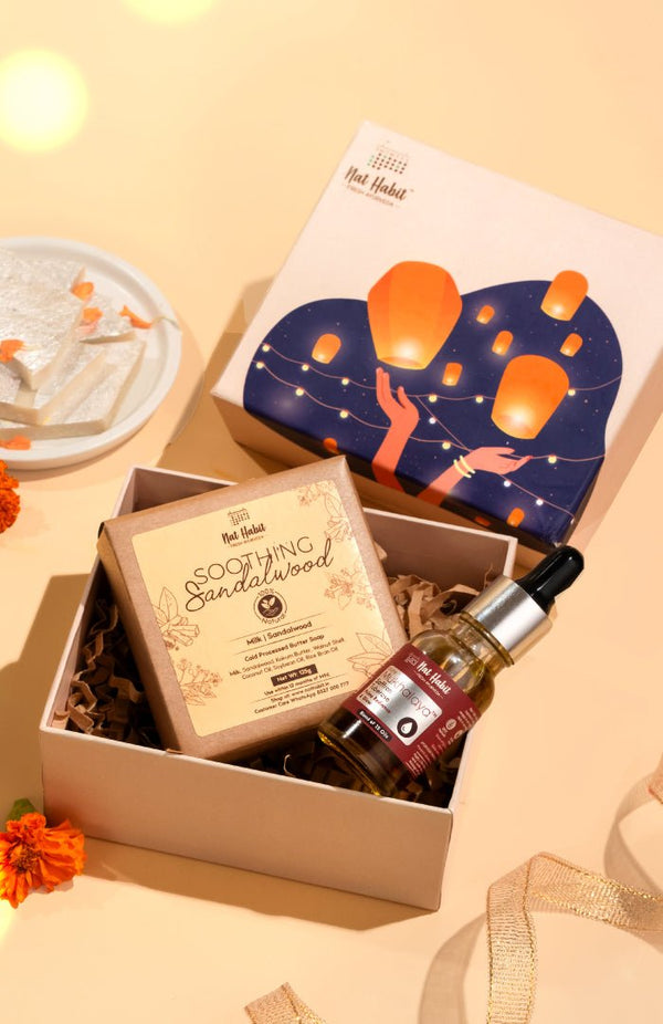 Sparkling Delight Diwali Gift Set - Nat Habit