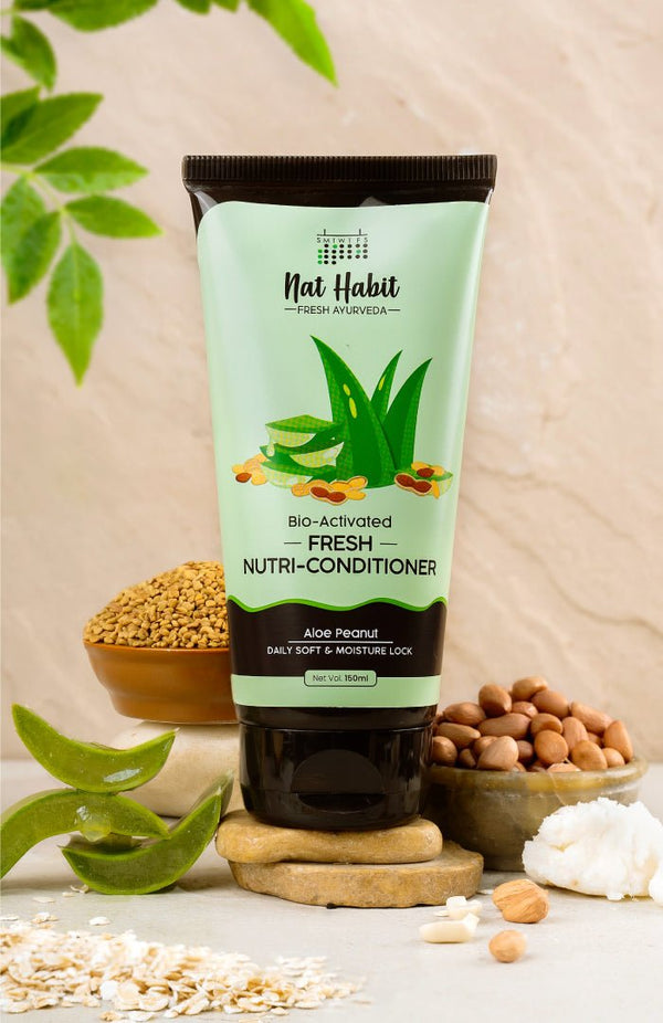 <strong>Aloe Peanut Nutri - Conditioner</strong> <br><i> - Nat Habit