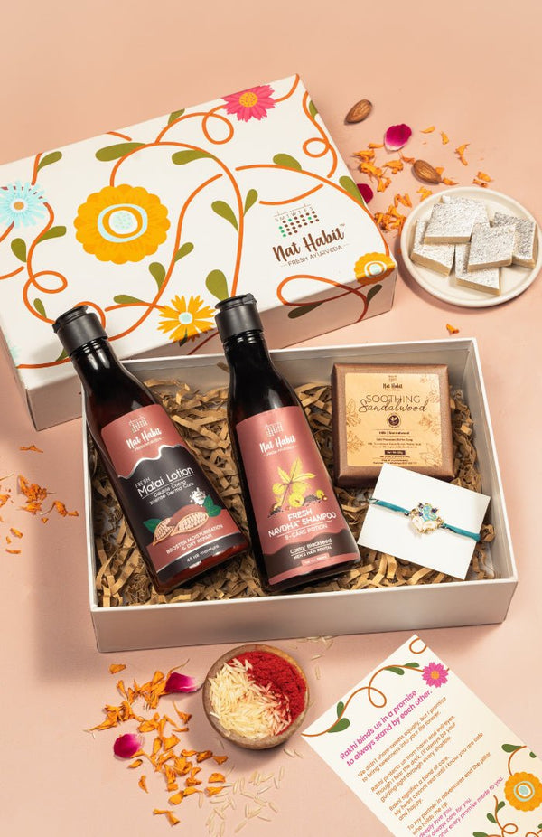 <strong>Bond of Love Rakhi Gift Set for Brother</strong> <br><i></i> (Copy) - Nat Habit