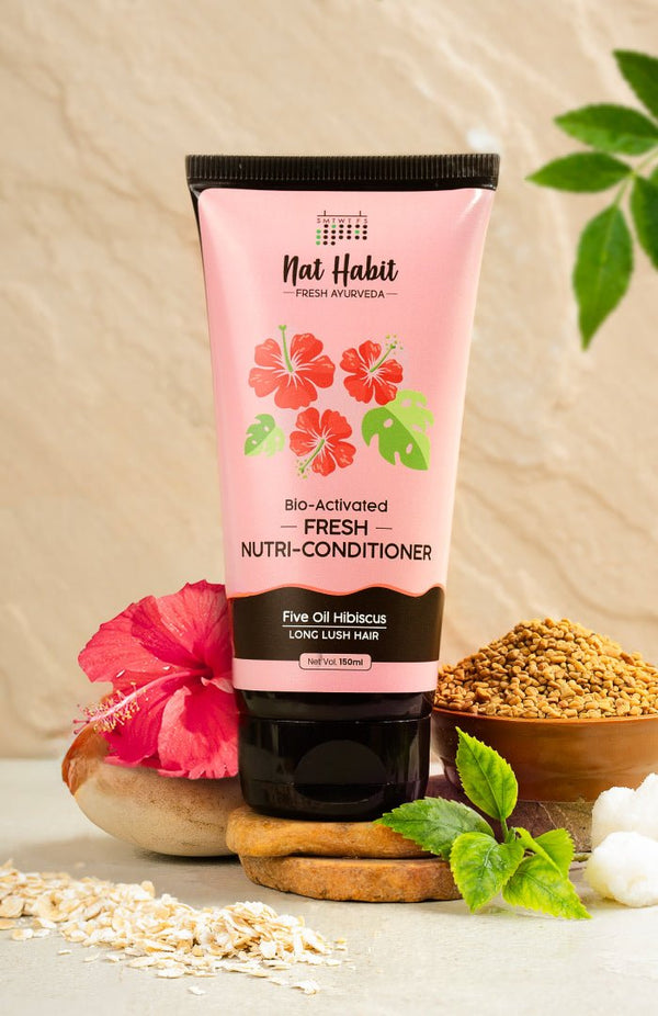 <strong>Five Oil Hibiscus Nutri - Conditioner</strong> <br><i>For Long Lush Hair</i> - Nat Habit