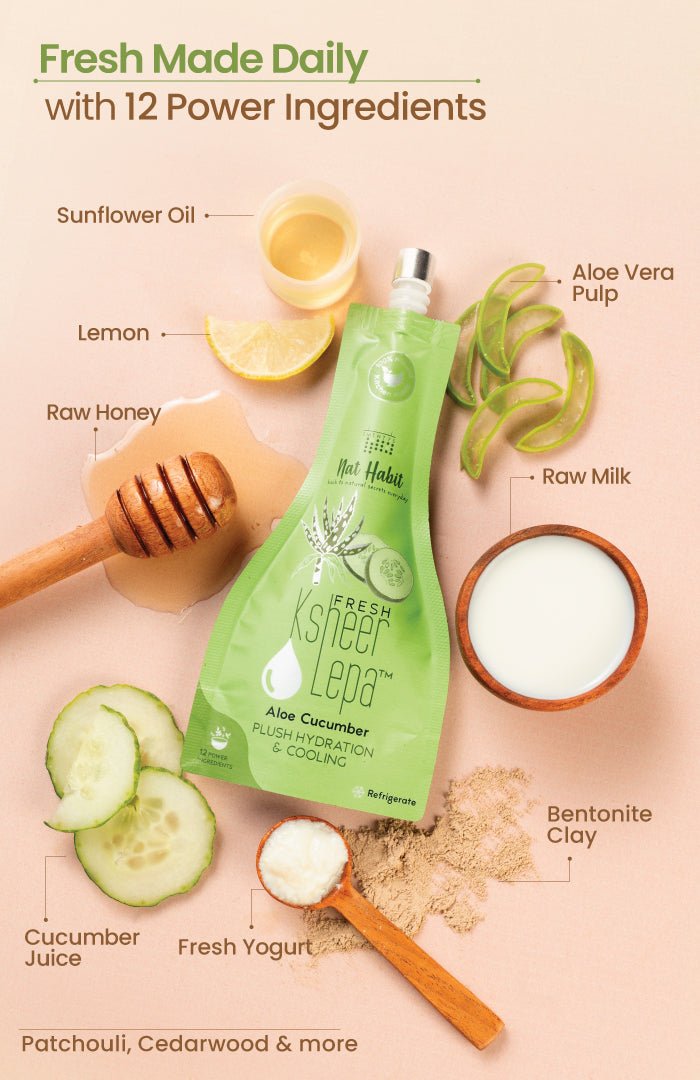 <strong>Fresh Aloe Cucumber Lepa</strong> <br><i>Plush Hydration & Cooling</i> - Nat Habit