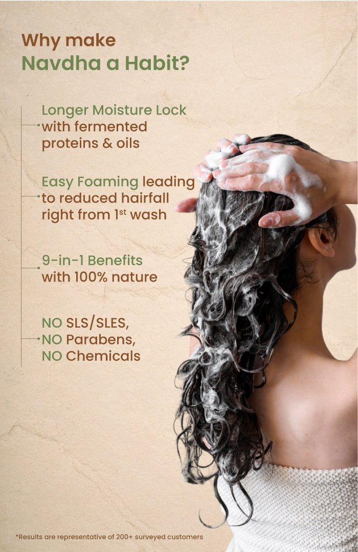 <strong>Fresh Aloe Peanut Navdha Shampoo</strong> <br><i></i> - Nat Habit