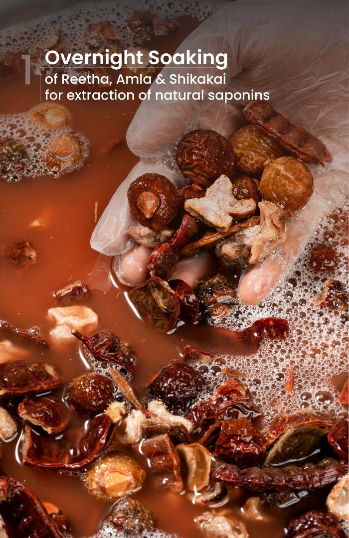 <strong>Fresh Curry Cider Navdha Shampoo</strong> <br><i></i> - Nat Habit