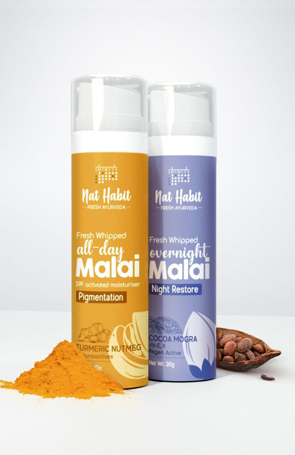 <strong>Healthy Radiance Day & Night Combo (Face Malai)</i> - Nat Habit