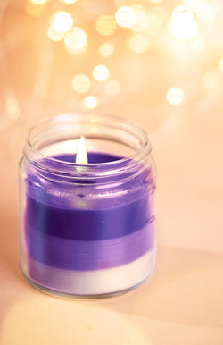 <strong>Lilac Charm Prosperity Candles</strong><br>Combo Pack<br><i>Paraffin - free, Recycled, Puja - pure</i></br> - Nat Habit