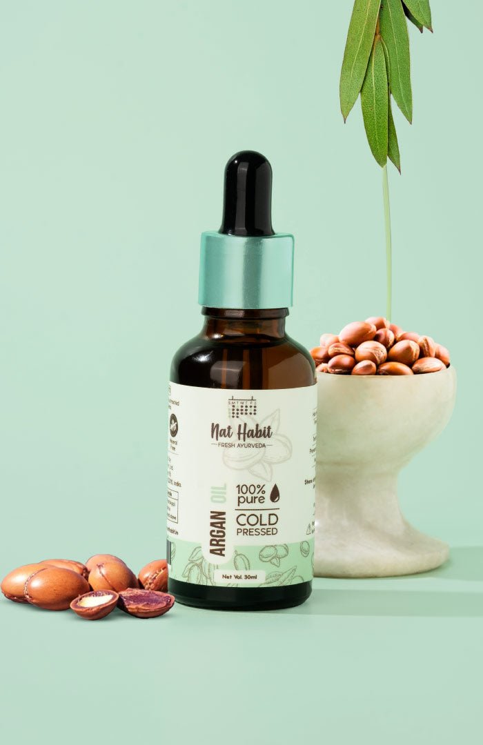 <strong>Pure Cold Pressed Argan Oil 30ml</strong> - Nat Habit