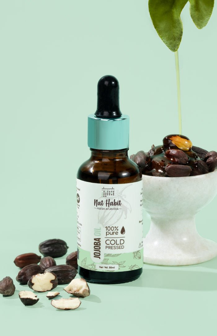 <strong>Pure Cold Pressed Jojoba Oil 30ml</strong> - Nat Habit