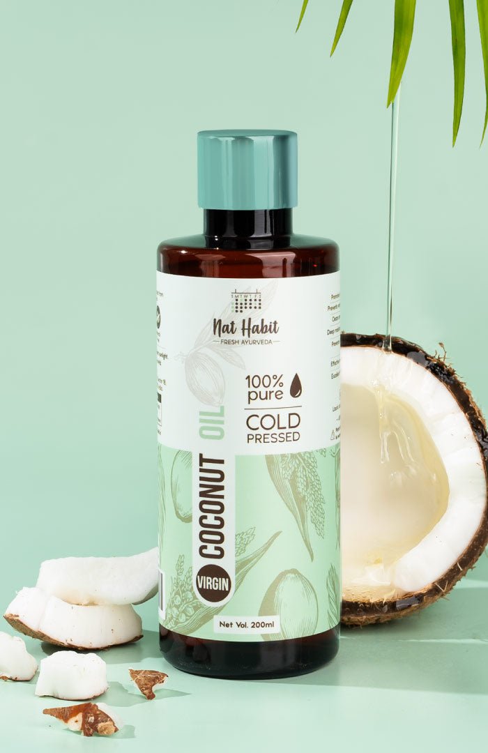 <strong>Pure Cold Pressed Virgin Coconut Oil</strong> - Nat Habit