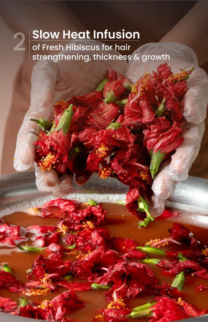 <strong>Sample - Fresh 5 - Oil Hibiscus Navdha Shampoo</strong> <br><i>For Long Thick Hair</i> - Nat Habit