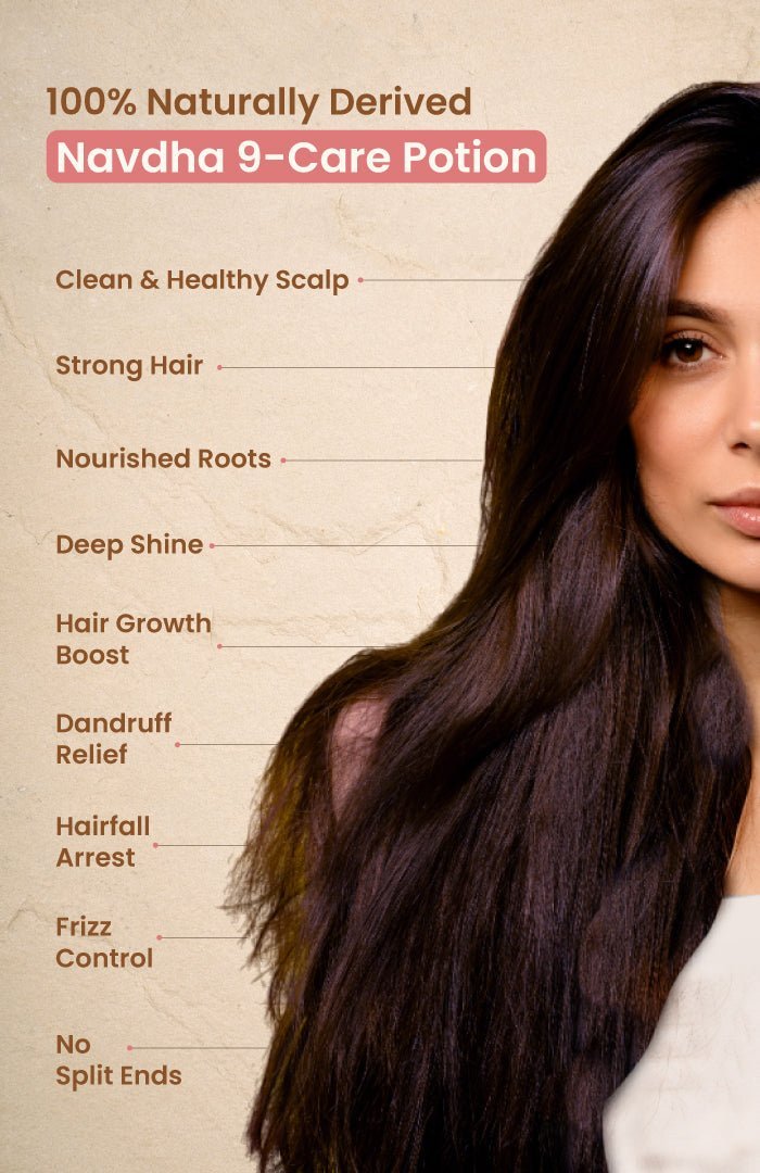 <strong>Sample - Fresh 5 - Oil Hibiscus Navdha Shampoo</strong> <br><i>For Long Thick Hair</i> - Nat Habit