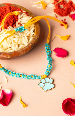 <strong>Sustainable Pawfect Bond Rakhi</strong> <br><i>with Roli & Akshat</i> (Copy) - Nat Habit