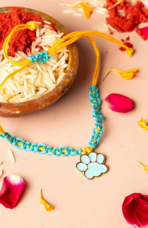 <strong>Sustainable Pawfect Bond Rakhi</strong> <br><i>with Roli & Akshat</i> (Copy) - Nat Habit