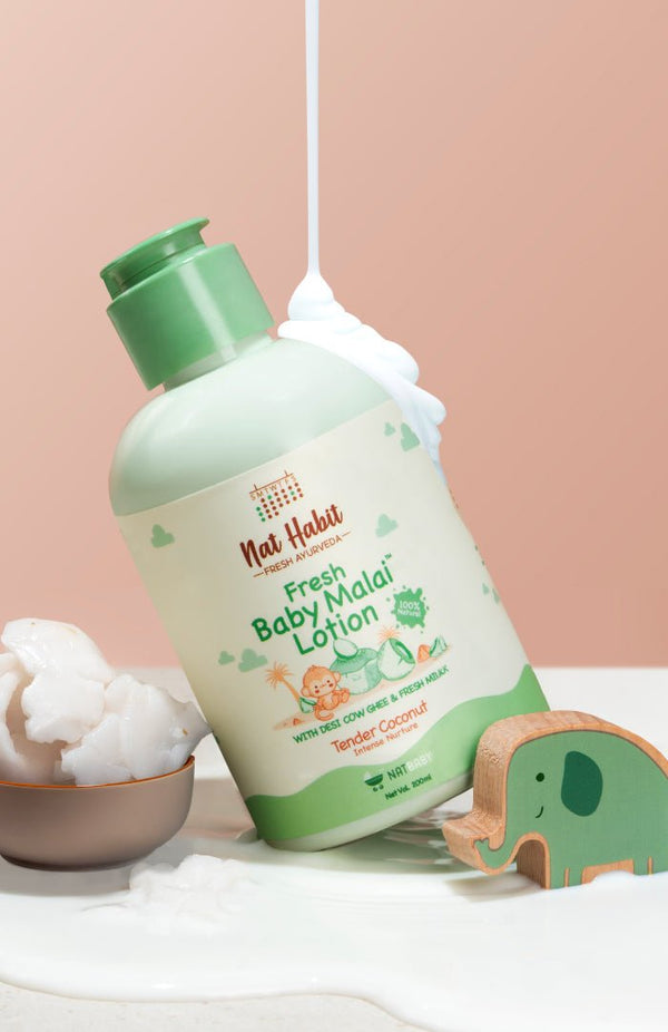 <strong>Tender Coconut Fresh Baby Malai Lotion</strong> <br> - Nat Habit