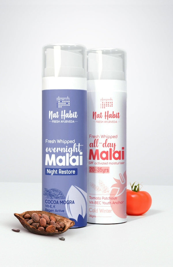 <strong>Winter for 20 - 35 Day & Night Combo (Face Malai)</i> - Nat Habit