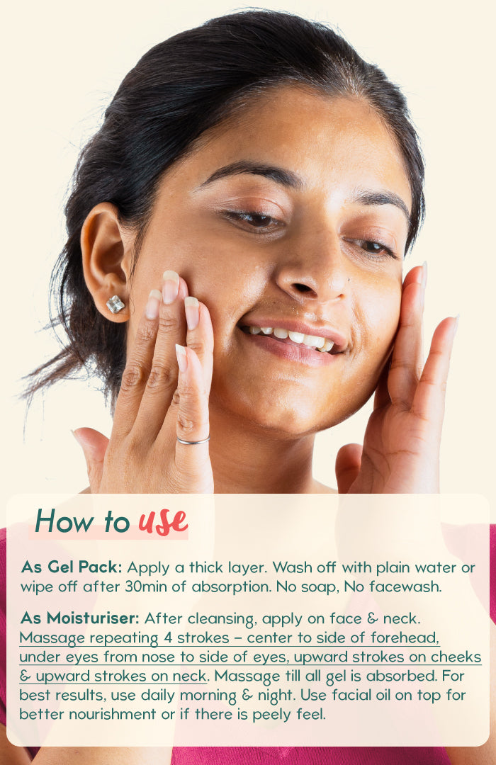 <strong>Fresh Beetroot Tomato Vit-A Gel </strong><br><i>Dry Skin Care & Supple Youth Defence</i>