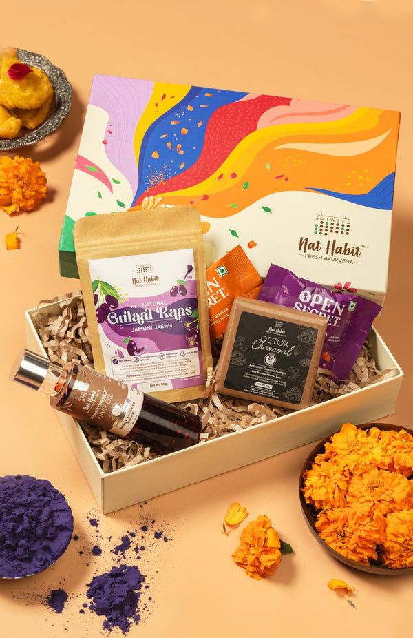 Jashn-e-Rang Gift Set - Colors of Nature for Him - Nat Habit