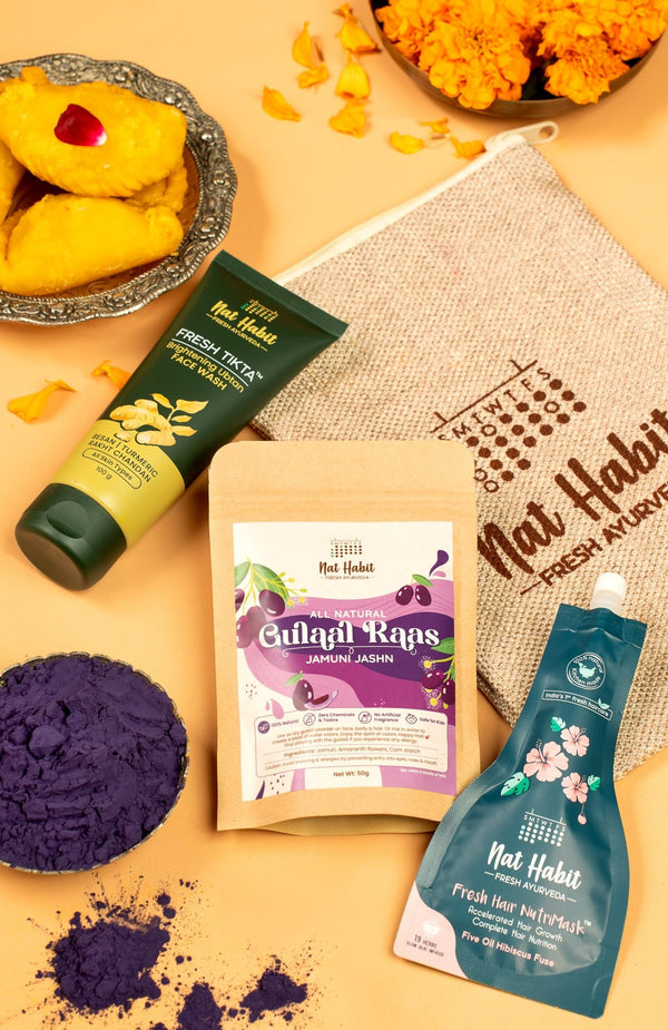 Rangotsava Gift Set - Celebration for Her - Nat Habit