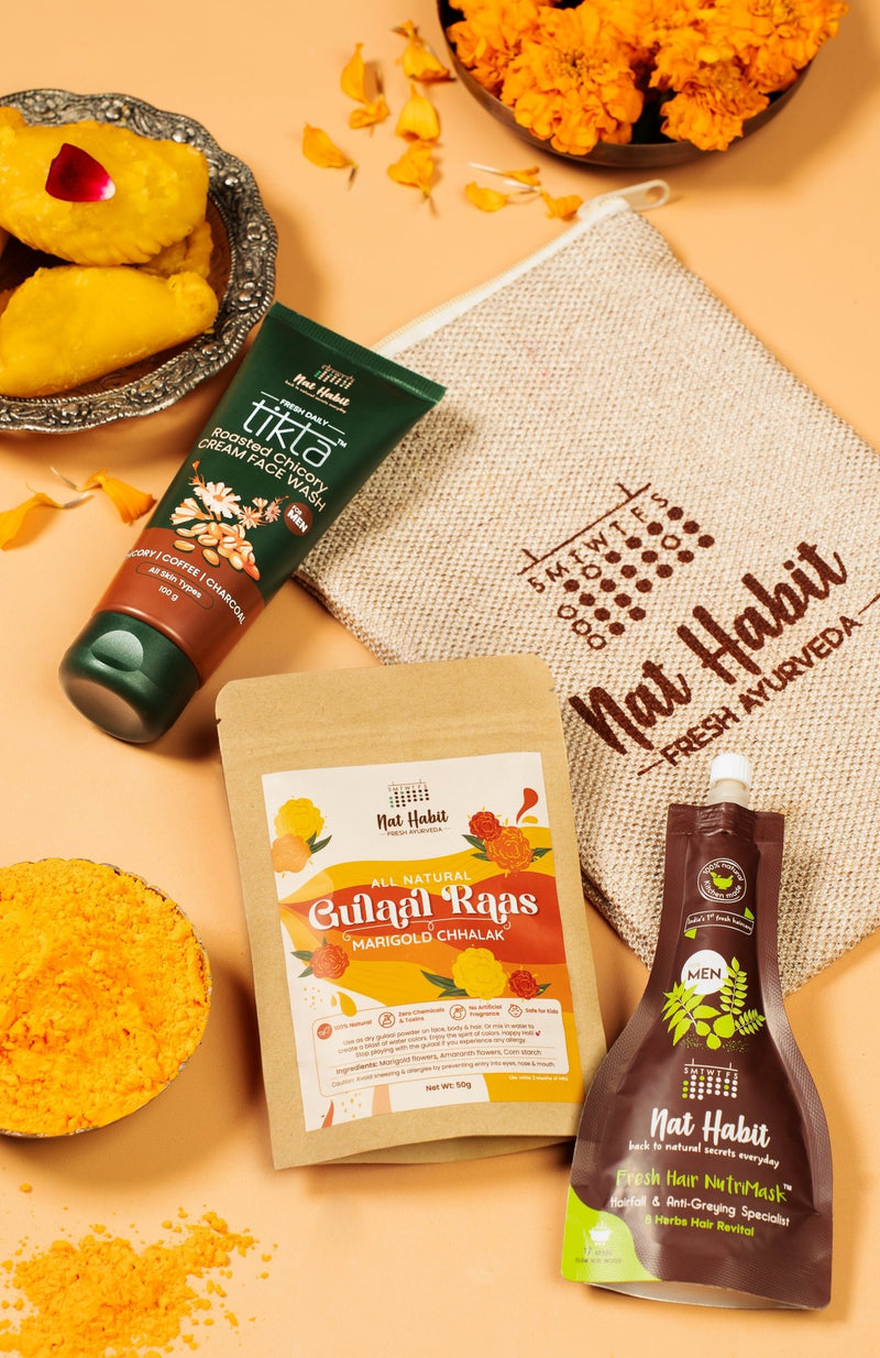 Rangotsava Gift Set - Celebration for Him - Nat Habit