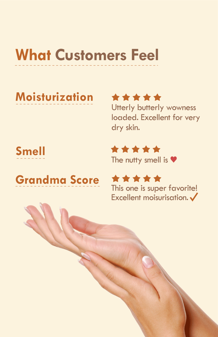 <strong>4 Butter Mush Hand Malai</strong> <br><i>Intense Dry Repair</i> - Nat Habit