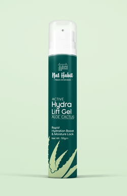 <strong>Active Aloe Cactus Hydra Lift Gel </strong><br><i>Rapid Hydration Boost & Moisture Lock</i> - Nat Habit