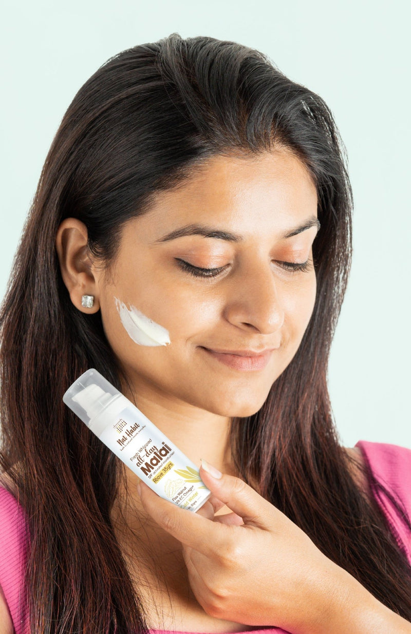 <strong>All-Day Malai - Above 35Yrs - 30g</strong><br><strong>Cold Winter</strong> <br><i>Flax Walnut Vit-EC Omega+</i> - Nat Habit