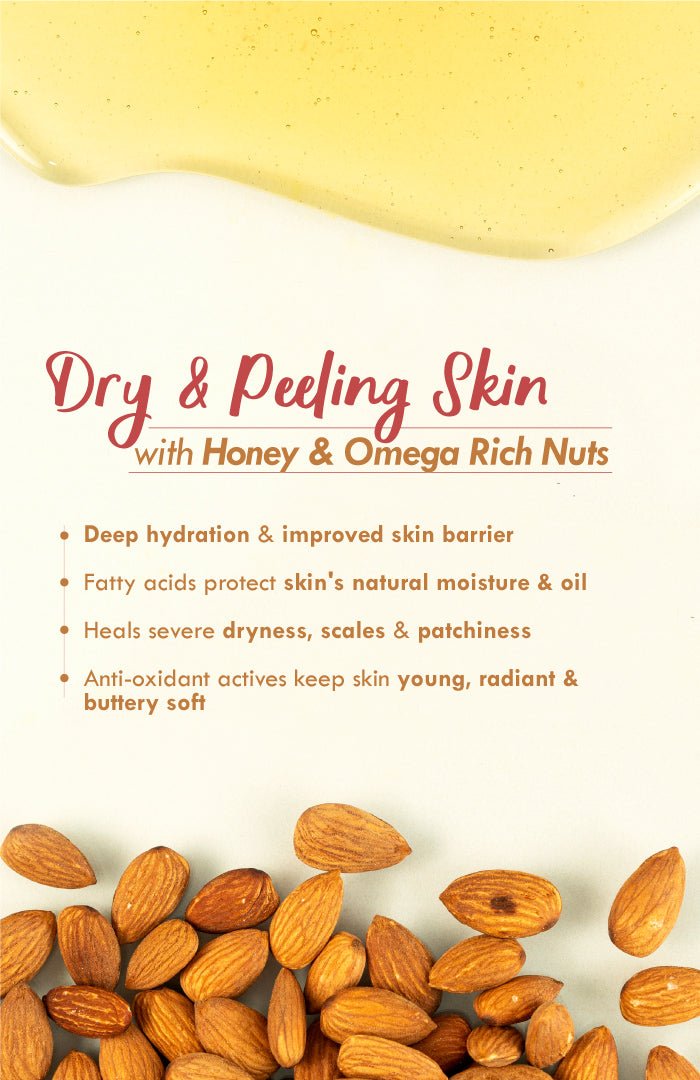 <strong>All-Day Malai - Dry & Peeling Skin - 30g</strong><br><i>Honey Multi-Nut Fructo Omega+</i> - Nat Habit
