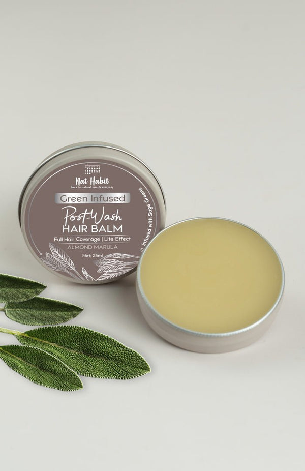 almond marula hair balm - Nat Habit