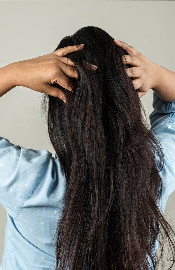 almond marula hair balm for full hair & lite effect - Nat Habit