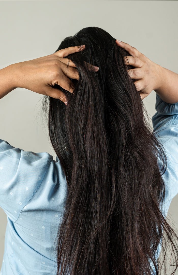 almond marula hair balm for full hair & lite effect - Nat Habit