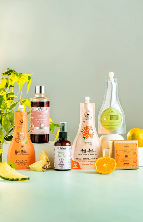 <strong>Beat The Heat Gift Set</strong> <br><i>Summer Spa Mode On</i> - Nat Habit