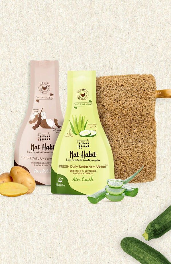 <strong>Brightening UnderArm Combo </strong><br><i>Combo Pack of 3</i> - Nat Habit