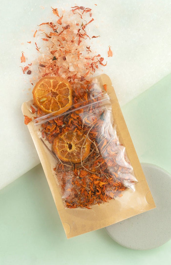 <strong>Cinnamon Respite Foot Salt</strong> <br><i>Pack of 2</i> - Nat Habit
