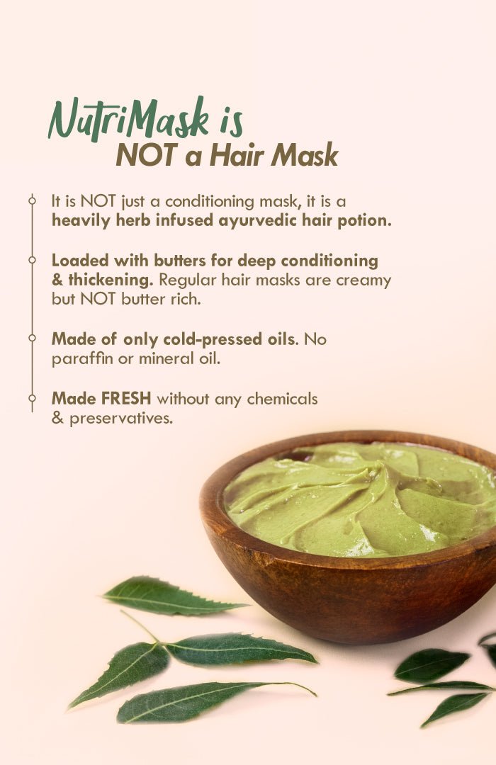 <strong>Crushed Tri-Leaf NutriMask</strong> <br><i>for Hairfall Control</i> - Nat Habit