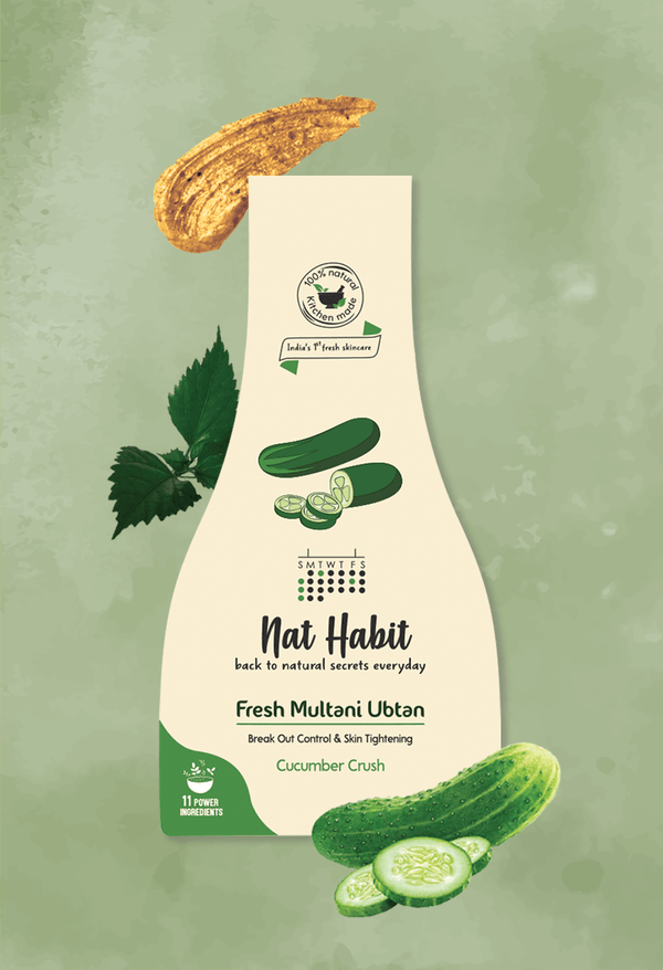 Cucumber Crush Multani Ubtan - Nat Habit