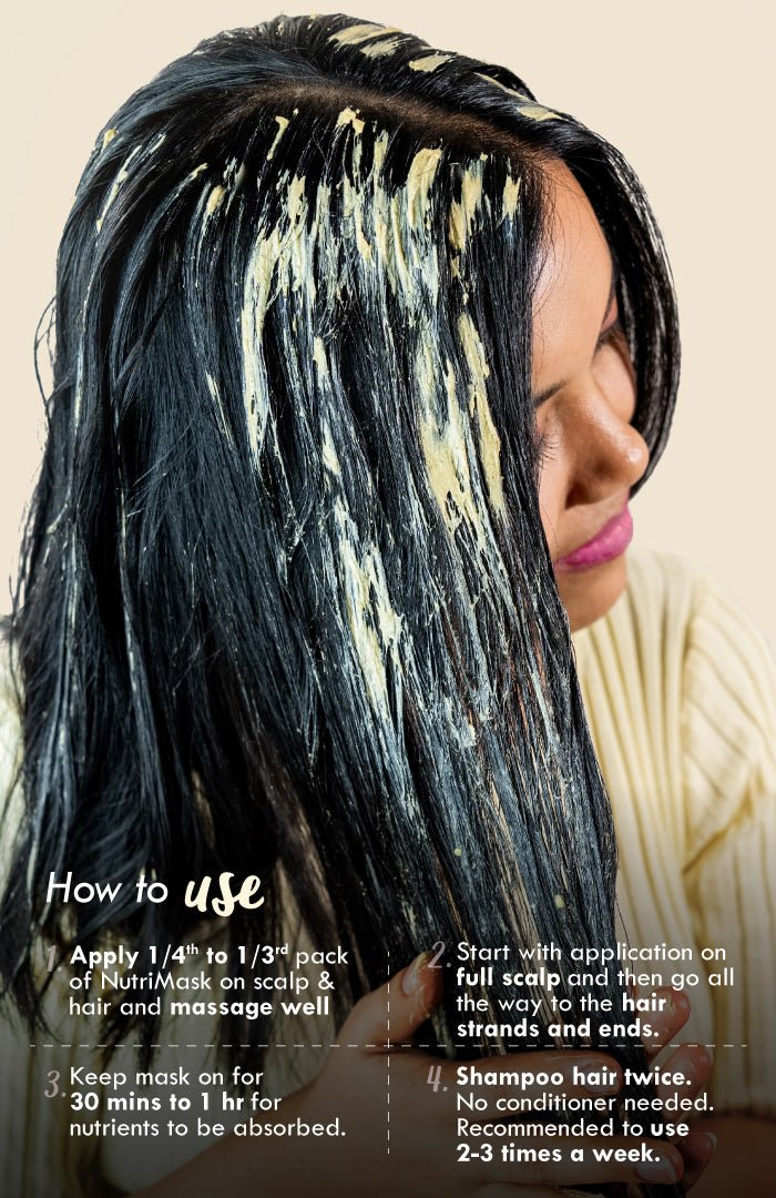 <strong>Curry Mustard NutriMask</strong> <br><i>for Grey Hair Control</i> - Nat Habit