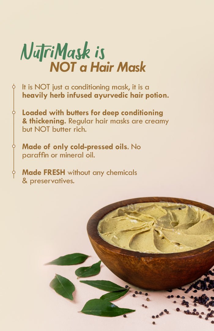 <strong>Curry Mustard NutriMask</strong> <br><i>for Grey Hair Control</i> - Nat Habit