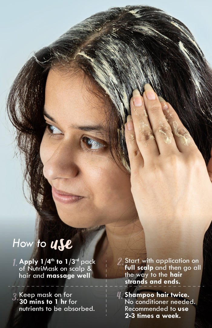 <strong>Curry Sesame NutriMask</strong> <br><i>for Grey Hair Control</i> - Nat Habit