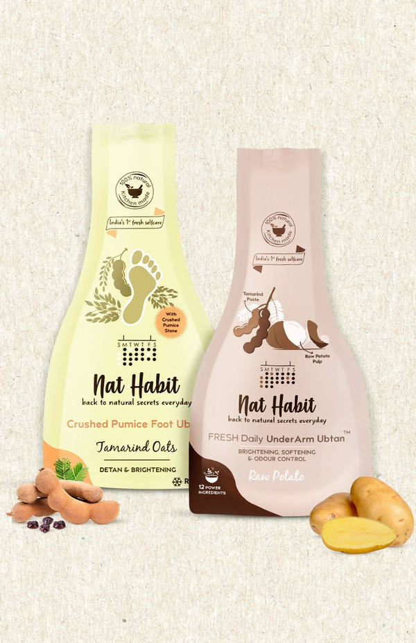 <strong>Detox & Detan Combo</strong><br><i>For UnderArm & Foot</i> - Nat Habit