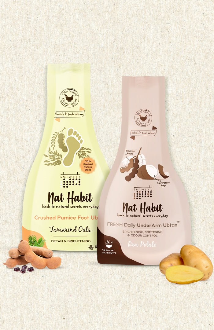 <strong>Detox & Detan Combo</strong><br><i>For UnderArm & Foot</i> - Nat Habit